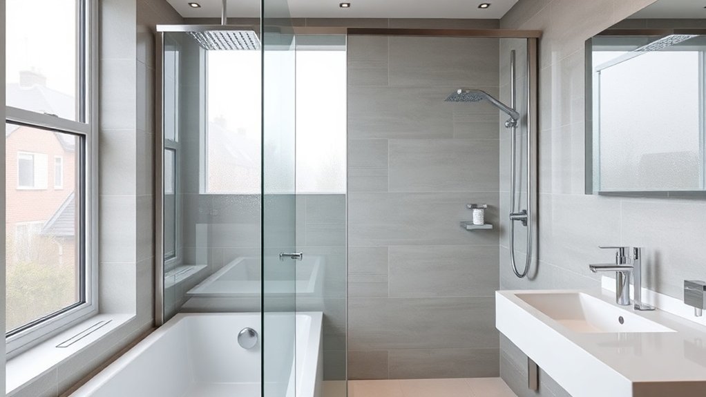 Semi-Frameless Shower Screens Rickmansworth