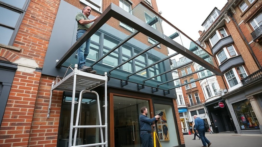 Shopfront Canopy Rickmansworth